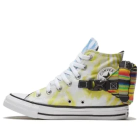 Chuck Taylor All Star High “Buckle Up – Rainbow Tie-Dye”