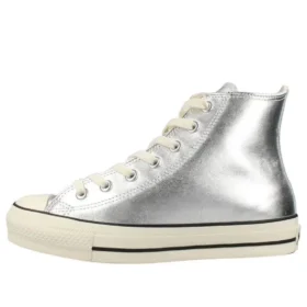Chuck Taylor All Star High “Leather Silver”