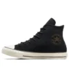 Chuck Taylor All Star High “Mono Suede – Black”