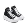 Chuck Taylor All Star High Move “Black White”