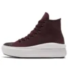 Chuck Taylor All Star High Move “Diamond Metal – Black Currant”