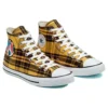 Chuck Taylor All Star High “Plaid Pack – World Peace”