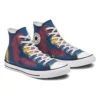 Chuck Taylor All Star High “Tie-Dye Blue”