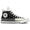 Chuck Taylor All Star High Top Hacked Patterns “Black Paisley”