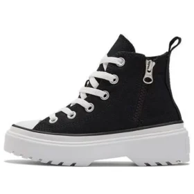 Chuck Taylor All Star High Top Lugged Casual Shoes “Black White”