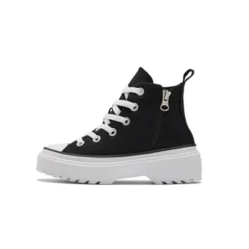 Chuck Taylor All Star High Top Lugged Casual Shoes “Black White”