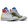 Chuck Taylor All Star High “White Green Red Yellow”
