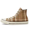 Chuck Taylor All Star Khaki Plaid Sneakers