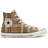 Chuck Taylor All Star Khaki Plaid Sneakers
