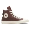 Chuck Taylor All Star Leather Faux Fur Lining “Dark Brown”