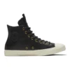Chuck Taylor All Star Leather High “Black Egret”