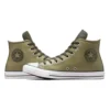 Chuck Taylor All Star Leather High “Mossy Sloth Green”