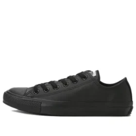Chuck Taylor All Star Leather Ox “Black”