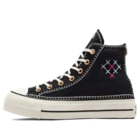Chuck Taylor All Star Lift Crafted Stitching Platform “Black White”
