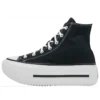 Chuck Taylor All Star Lift Double Stack Hi “Black White”