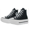 Chuck Taylor All Star Lift Double Stack Hi “Black White”