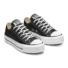 Chuck Taylor All Star Lift Glitter Low Top Thick Sole “Black White”