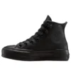 Chuck Taylor All Star Lift Leather High Top “Black”