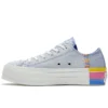 Chuck Taylor All Star Lift Low “Ranbow – Ozone Blue”