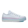 Chuck Taylor All Star Lift Low “White Lilac Blue”