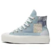 Chuck Taylor All Star Lift Platform “Denim Patchwork”