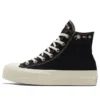 Chuck Taylor All Star Lift Platform High “Embroidered Floral – Black”