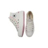 Chuck Taylor All Star Lift Platform High “Embroidered Hearts – White”