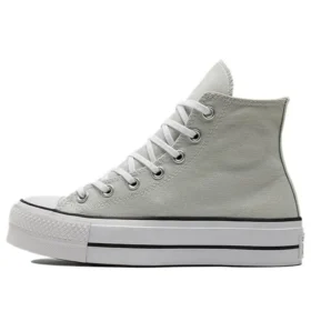 Chuck Taylor All Star Lift Platform High “Light Silver”