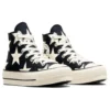 Chuck Taylor All Star Lift Platform Large Stars High “Black White”