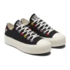 Chuck Taylor All Star Lift Platform Low “Floral Embroidery”