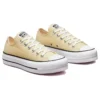 Chuck Taylor All Star Lift Platform Low “Seasonal Color – Lemon Drop”