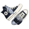 Chuck Taylor All Star Lift Platform Scarf Bow “Obsidian Blue”