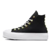 Chuck Taylor All Star Lift Platform Star Studded “Black White Gold”