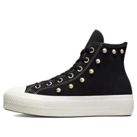 Chuck Taylor All Star Lift Platform Suede Studs High Top “Black”