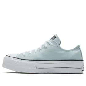 Chuck Taylor All Star Lift Renew Canvas Thick Sole Light Blue Sneakers “Blue White”