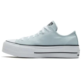 Chuck Taylor All Star Lift Renew Canvas Thick Sole Light Blue Sneakers “Blue White”