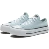 Chuck Taylor All Star Lift Renew Canvas Thick Sole Light Blue Sneakers “Blue White”