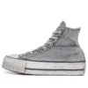 Chuck Taylor All Star Lift Smoked High “Grey”