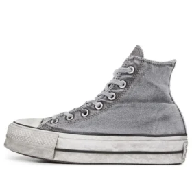Chuck Taylor All Star Lift Smoked High “Grey”