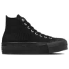 Chuck Taylor All Star Lifted High Top “Black”