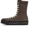 Chuck Taylor All Star Lifted Knee-hi “Brown Black”