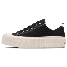 Chuck Taylor All Star Lifted Ribtape OX “Black”