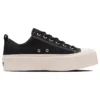 Chuck Taylor All Star Lifted Ribtape OX “Black”