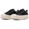 Chuck Taylor All Star Lifted Ribtape OX “Black”