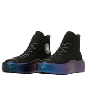 Chuck Taylor All Star Light PLTS ��� Holosole Hi “Black Aurora Black”