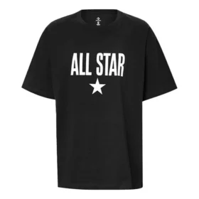 Chuck Taylor All Star Logo T-Shirt Asia Sizing “Black White”