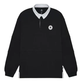 Chuck Taylor All Star Long Sleeve Rugby Asia Sizing “Black”