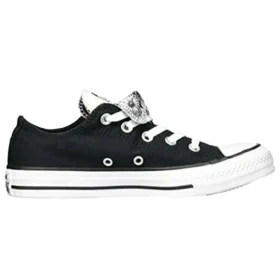 Chuck Taylor All Star Low Classic Daisies Print “Black”