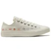 Chuck Taylor All Star Low “Embroidered Floral – Egret”