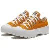 Chuck Taylor All Star Low “Seasonal Lugged – Saffron Yellow”